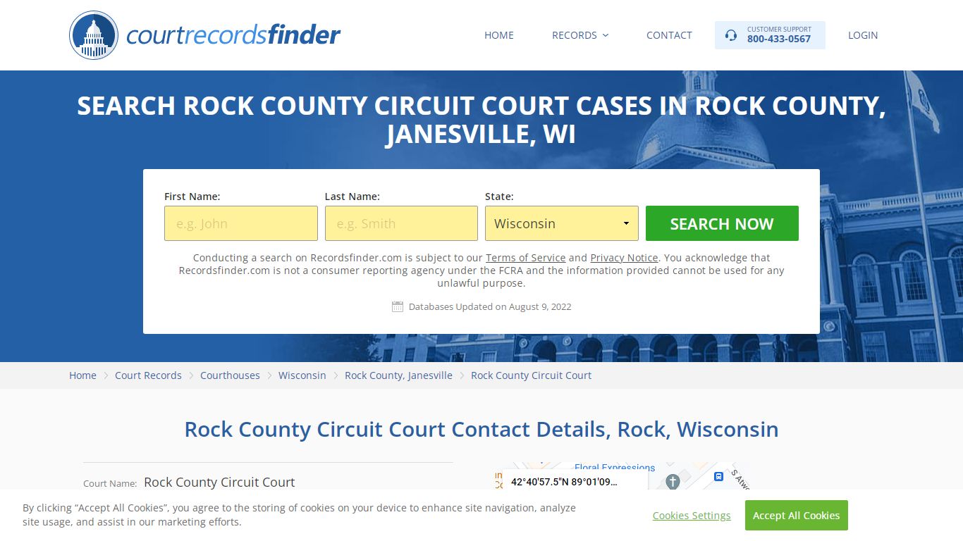 Rock County Circuit Court Case Search - Rock County, WI ...